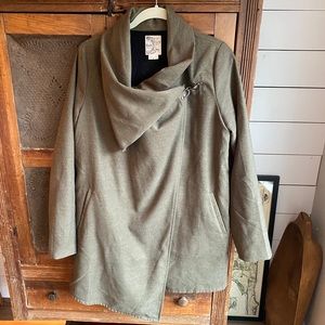 Anthropologie Tulle Draped Jacket